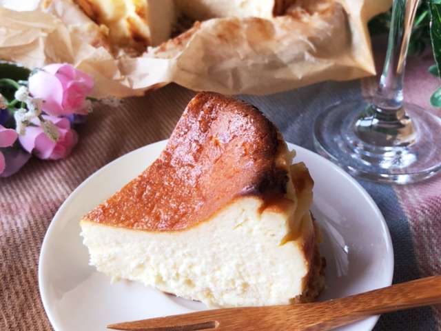 バスク風チーズケーキ♡バスチー